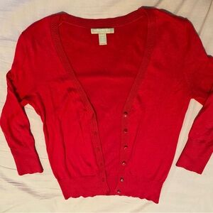 Banana Republic Pink Cardigan